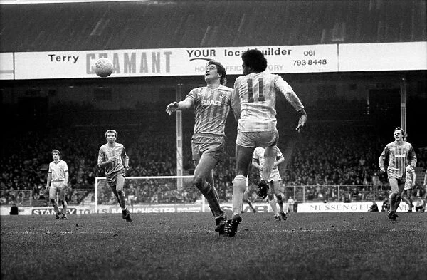 English League Division Two match at Maine Road. Manchester City 2 v Cardiff City 1