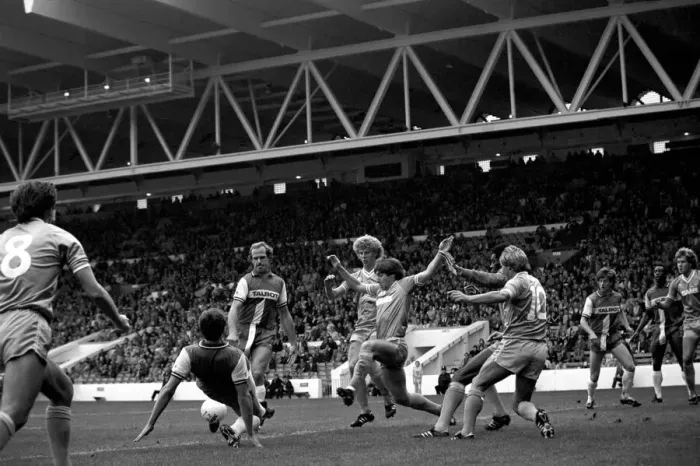 Framed Print : English League Division One match at Maine Road Manchester City 3 v Coventry City 2