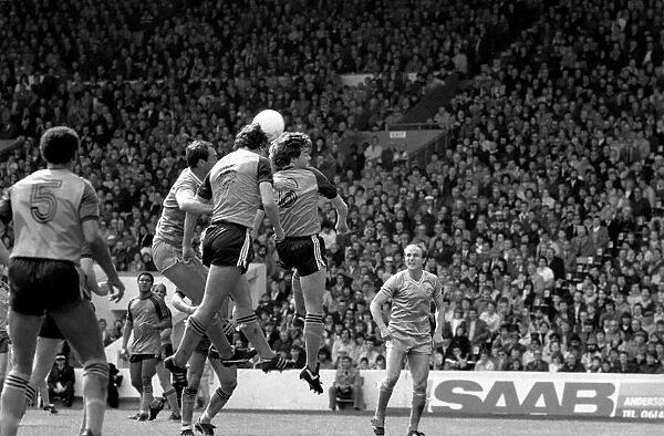 English League Division One match. Manchester City 0 v Luton Town 1. May 1983 MF11-29-148