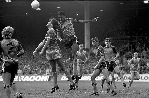 English League Division One match. Manchester City 0 v Luton Town 1. May 1983 MF11-29-043
