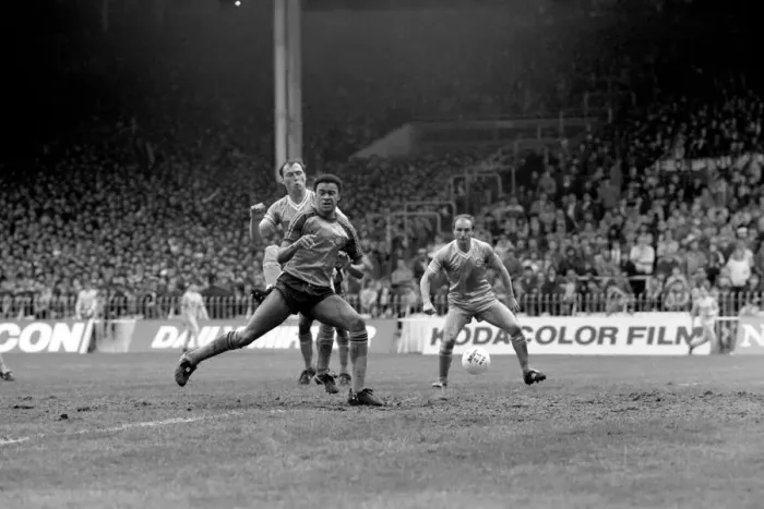 Framed Print : English League Division One match. Manchester City 0 v Luton Town 1. May 1983 MF11-29-082 Framed Print : English League Division One match. Manchester City 0 v Luton Town 1. May 1983 MF11-29-082