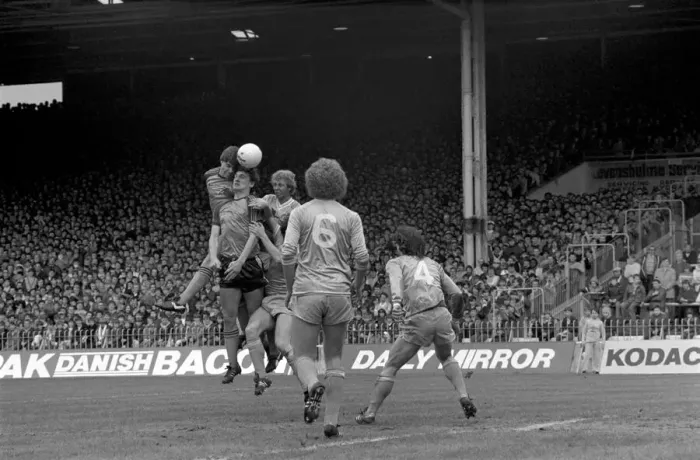 Framed Print : English League Division One match. Manchester City 0 v Luton Town 1. May 1983 MF11-29-075 Framed Print : English League Division One match. Manchester City 0 v Luton Town 1. May 1983 MF11-29-075