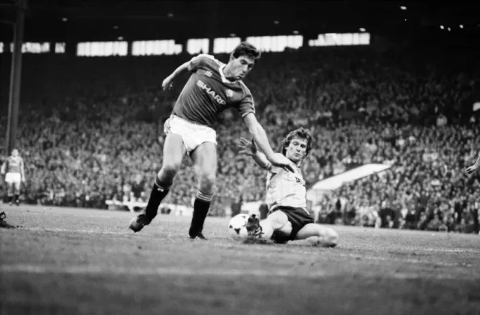 Framed Print : English League Division One match at Old Trafford. Manchester United 3 v Wolverhampton Framed Print : English League Division One match at Old Trafford. Manchester United 3 v Wolverhampton