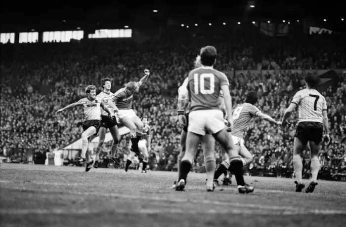 Framed Print : English League Division One match at Old Trafford. Manchester United 3 v Wolverhampton Framed Print : English League Division One match at Old Trafford. Manchester United 3 v Wolverhampton