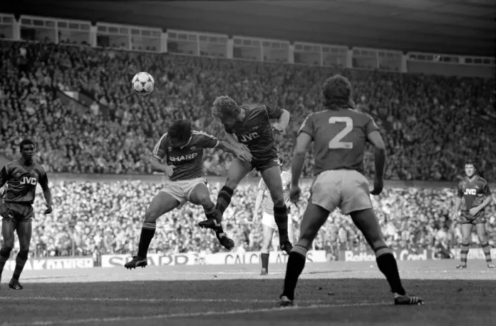 Framed Print : English League Division One match at Old Trafford. Manchetser United 0 v Arsenal 0 Framed Print : English League Division One match at Old Trafford. Manchetser United 0 v Arsenal 0
