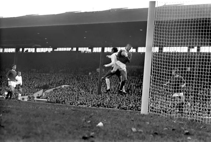 Framed Print : English League Division One Match at Old Trafford. Manchester United 3 v Tottenham Framed Print : English League Division One Match at Old Trafford. Manchester United 3 v Tottenham