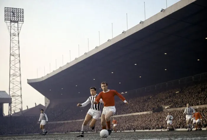 Framed Print : English League Division One match at Old Trafford Manchester United 1 v West Framed Print : English League Division One match at Old Trafford Manchester United 1 v West