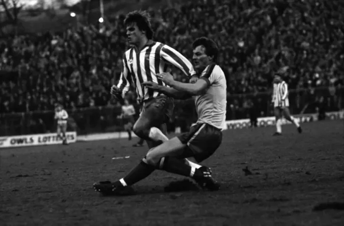 Framed Print : English League Division Two match. Sheffield Wednesday 3 v Watford 1