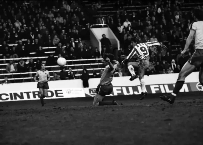 Framed Print : English League Division Two match. Sheffield Wednesday 3 v Watford 1