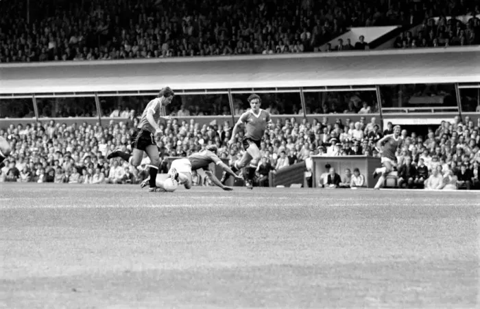 Framed Print : English League Division One match at St. Andrews. Birmingham City 0 v Manchester United 0 Framed Print : English League Division One match at St. Andrews. Birmingham City 0 v Manchester United 0