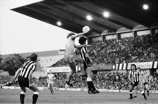 English League Division Two match at St. James Park. Newcastle United 5 v Manchester City