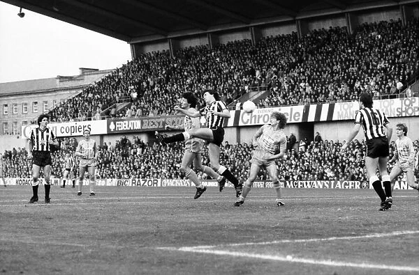 English League Division Two match at St. James Park. Newcastle United 5 v Manchester City