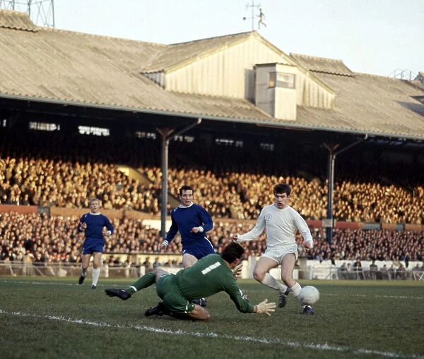 English League Division One match at Stamford Bridge Chelsea 1 v Leeds United 0