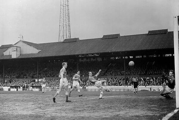 English League Division One match at Stamford Bridge. Chelsea 4 v Nottingham Forest