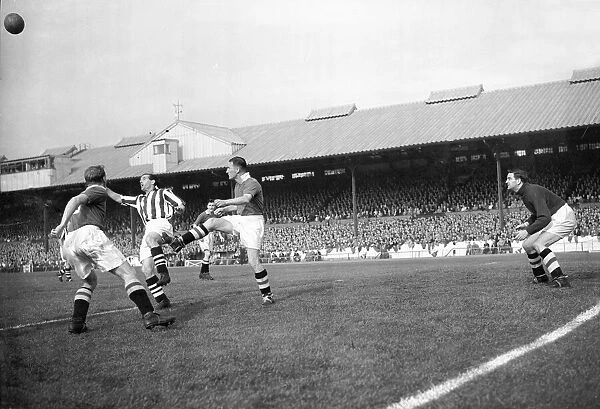 English League Division One match at Stamford Bridge. Chelsea 3 v West Bromwich