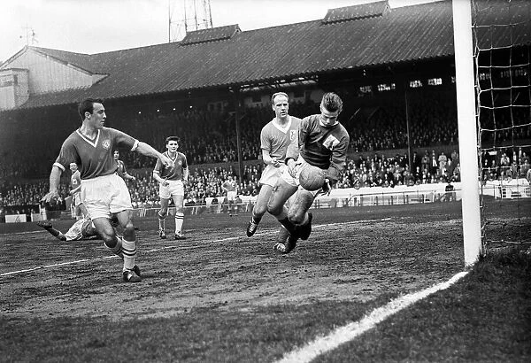English League Division One match at Stamford Bridge. Chelsea 4 v Nottingham Forest 3