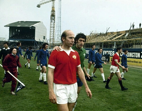 English League Division One match at Stamford Bridge Chelsea 1 v Manchester United