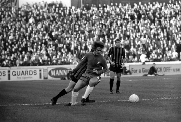 Framed Print : English League Division One match at Stamford Bridge Chelsea 1 v Coventry City 0