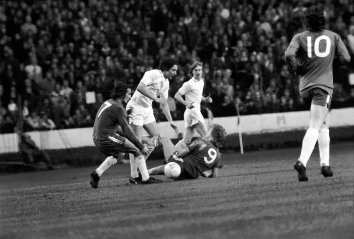 Framed Print : English League Division One match at Stamford Bridge Chelsea 1 v West Ham United 1