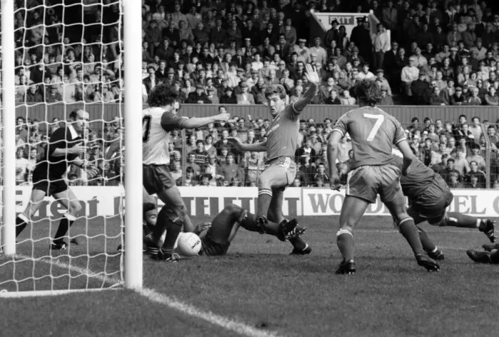 Framed Print : English League Division One match Stoke City 0 v Manchester United 1 Norman