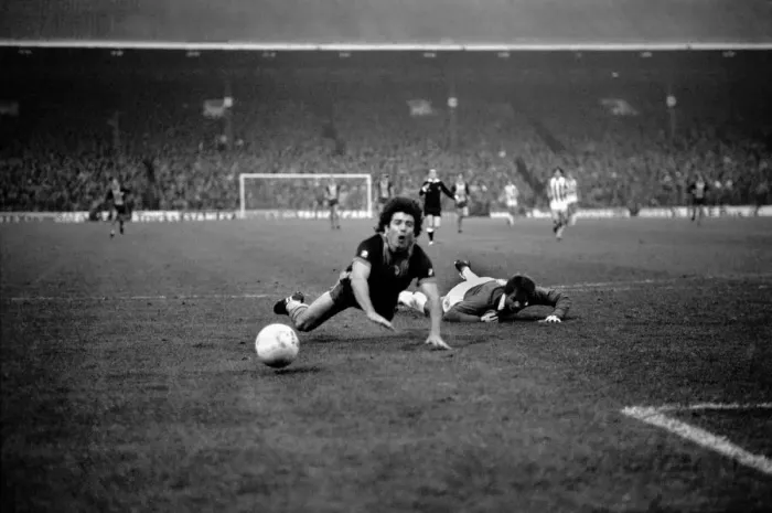 Framed Print : English League Division One match. Stoke City 0 v Southampton 2 Framed Print : English League Division One match. Stoke City 0 v Southampton 2