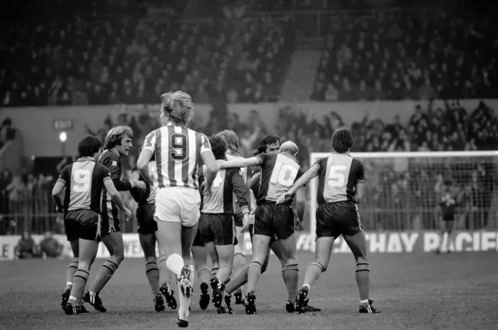 Framed Print : English League Division One match. Stoke City 0 v Southampton 2 Framed Print : English League Division One match. Stoke City 0 v Southampton 2