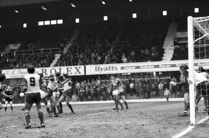 Framed Print : English League Division One match. Stoke City 1 v Ipswich Town 0