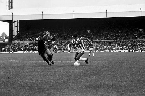 English League Division One match. Stoke City 2 v Arsenal 1 August 1982