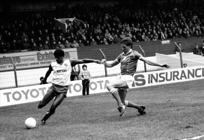 Framed Print : English League Division One match. Stoke City 2 v Birmingham City 1