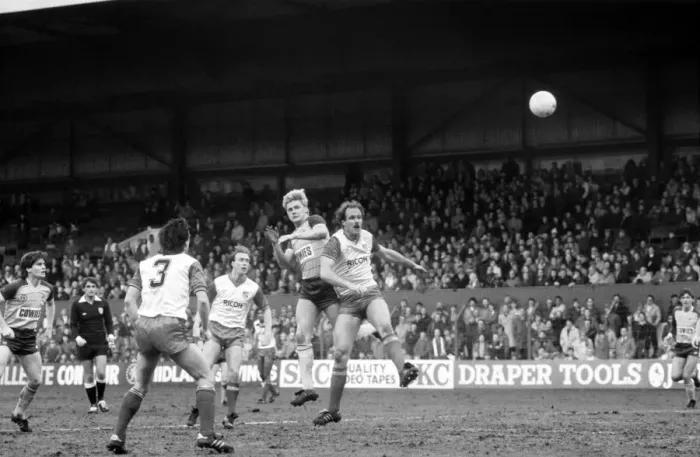 Framed Print : English League Division One match. Stoke City 2 v Sunderland 1. March 1984 MF15-02-013 Framed Print : English League Division One match. Stoke City 2 v Sunderland 1. March 1984 MF15-02-013