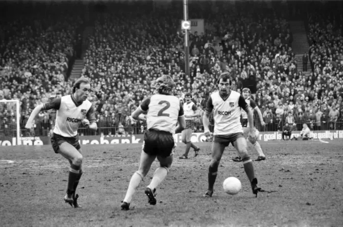 Framed Print : English League Division One match. Stoke City 2 v Sunderland 1. March 1984 MF15-02-021 Framed Print : English League Division One match. Stoke City 2 v Sunderland 1. March 1984 MF15-02-021