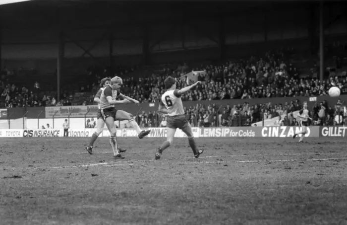 Framed Print : English League Division One match. Stoke City 2 v Sunderland 1. March 1984 MF15-02-012 Framed Print : English League Division One match. Stoke City 2 v Sunderland 1. March 1984 MF15-02-012