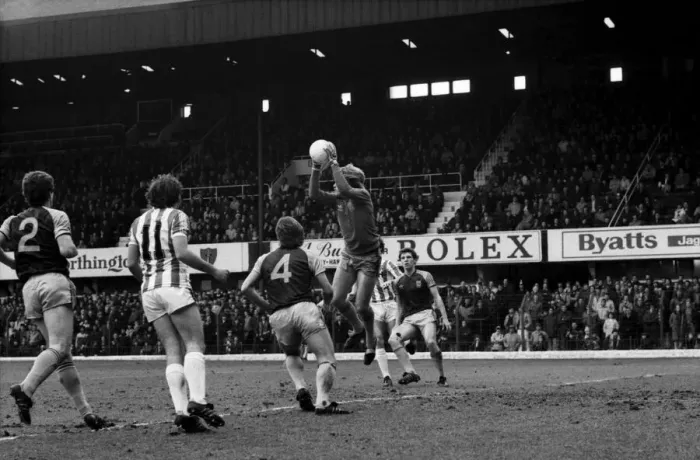 Framed Print : English League Division One match. Stoke City 2 v West Ham United 1 Framed Print : English League Division One match. Stoke City 2 v West Ham United 1