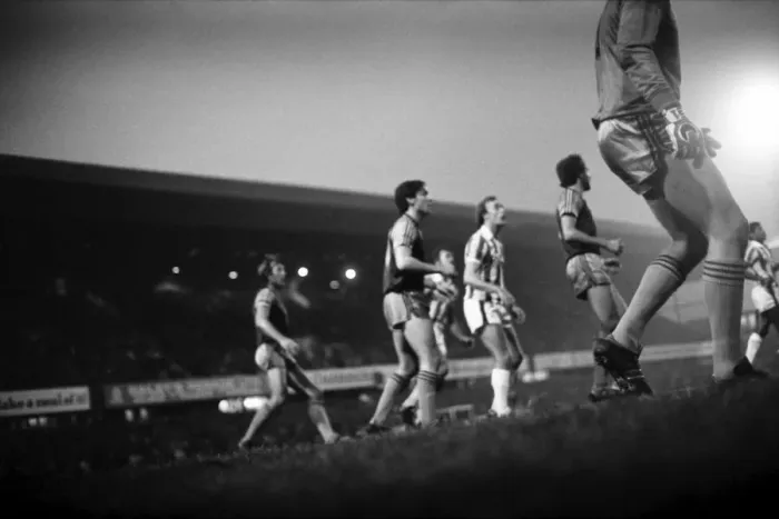 Framed Print : English League Division One match. Stoke City 5 v West Ham United 2 Framed Print : English League Division One match. Stoke City 5 v West Ham United 2
