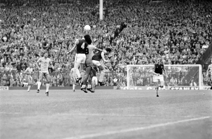 Framed Print : English League Division One match at Villa Park. Aston Villa 1 v Coventry City 0