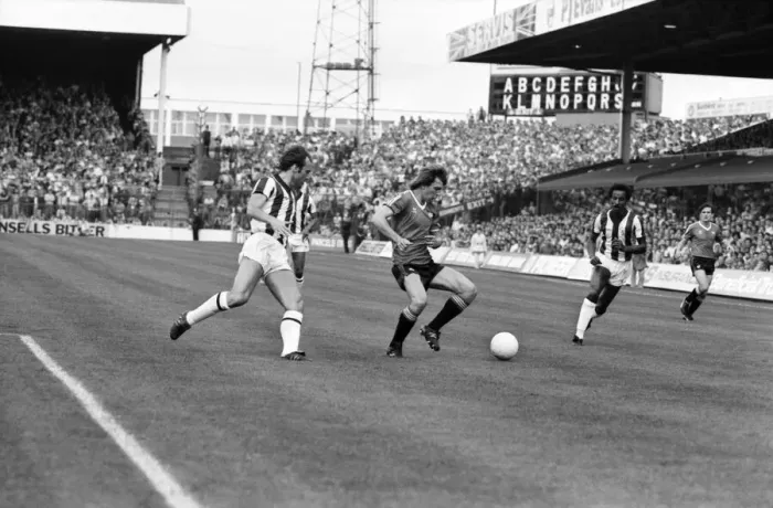 Framed Print : English League Division One match. West Bromich Albion 3 v Manchester United 1 Framed Print : English League Division One match. West Bromich Albion 3 v Manchester United 1