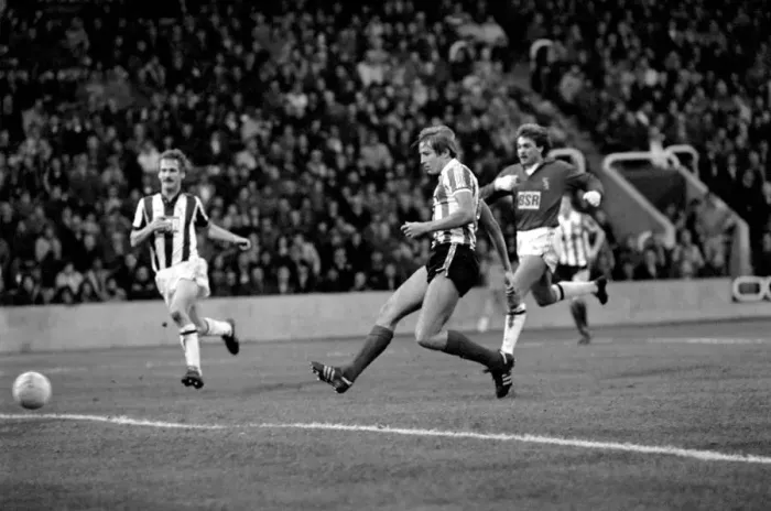 Framed Print : English League Division One match. West Bromwich Albion 1 v Stoke City 2