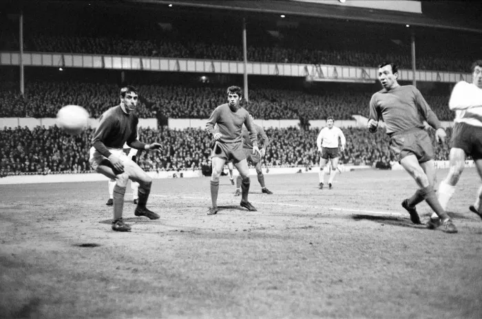 Framed Print : English League Division One match at White Hart Lane. Tottenham Hotspur 0 v West Framed Print : English League Division One match at White Hart Lane. Tottenham Hotspur 0 v West
