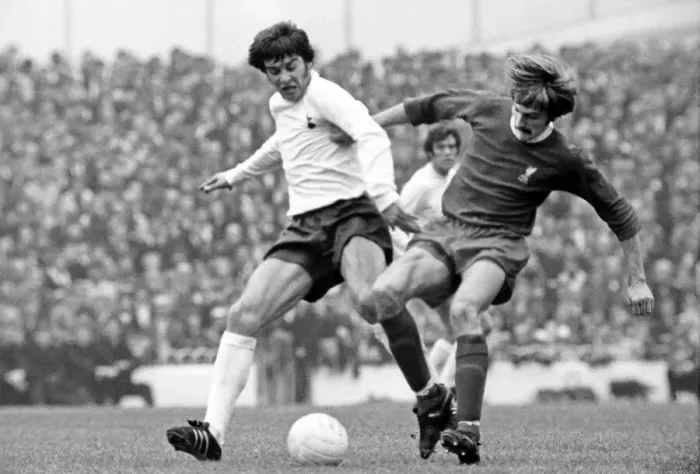 Framed Print : English League Division One match at White Hart Lane. Tottenham Hotspur v Framed Print : English League Division One match at White Hart Lane. Tottenham Hotspur v