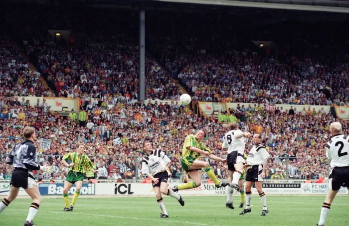 Framed Print : English League Division Two Play Off Final at Wembley Stadium