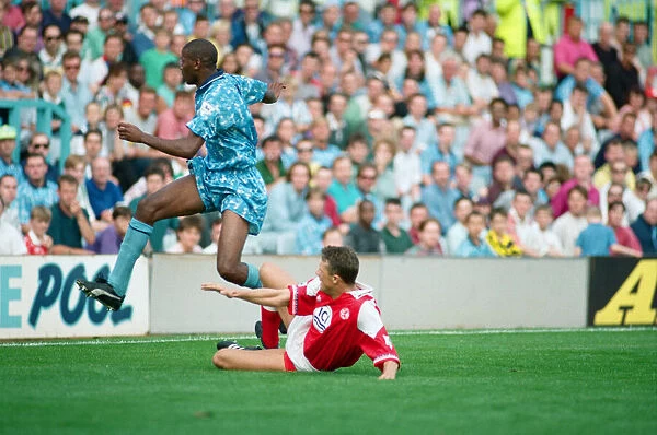 English Premier League match, Coventry City 2 -1 Middlesbrough held at Highfield Road