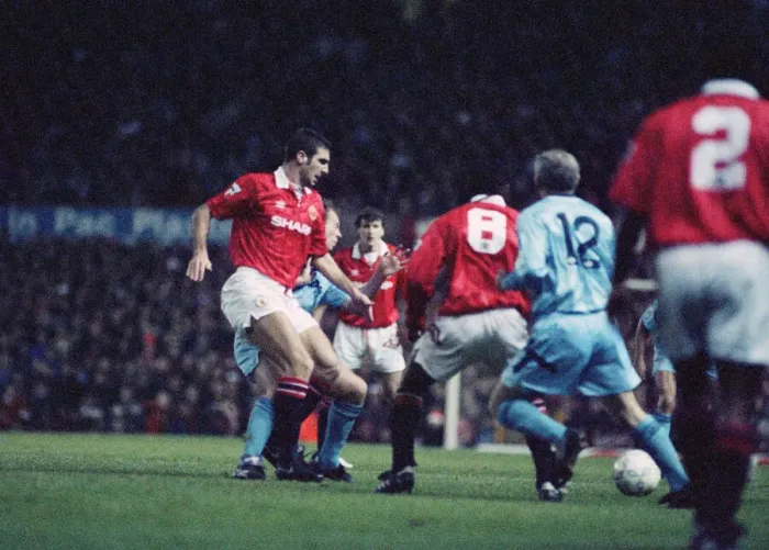Framed Print : English Premier League match at Old Trafford. Manchester United 2 v Manchester City Framed Print : English Premier League match at Old Trafford. Manchester United 2 v Manchester City