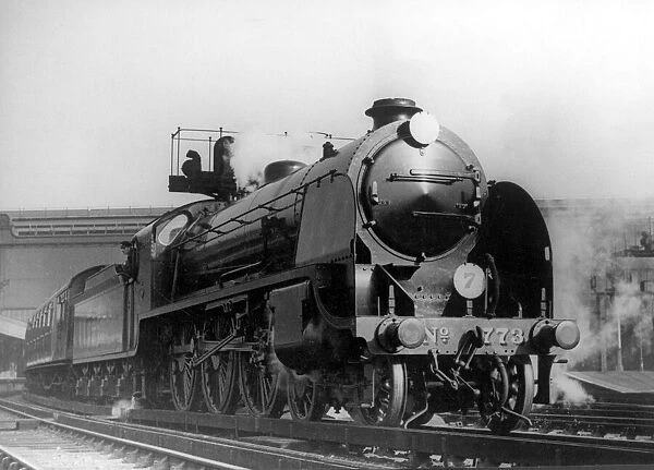 English Railways, locomotive No. 753 c. 1950 English Railways