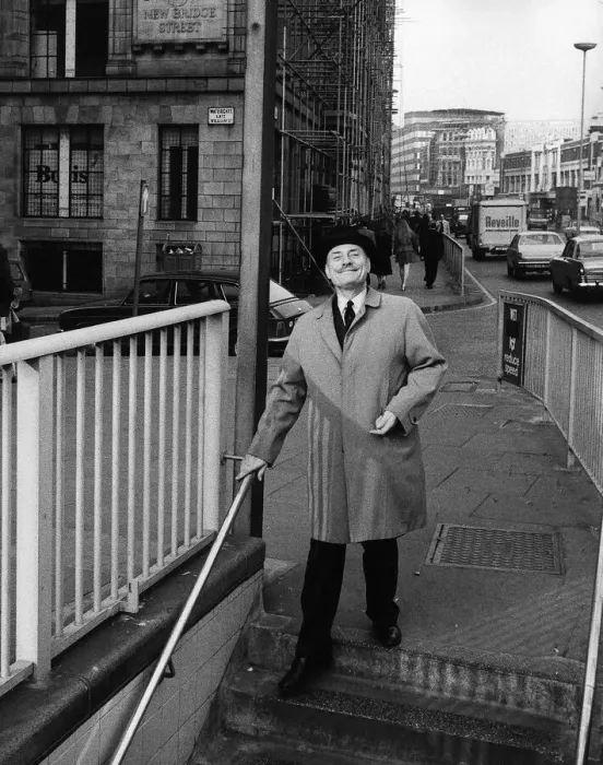 Framed Print : Enoch Powell Nationalist campaigner awarded honorary membership of cartoonist club