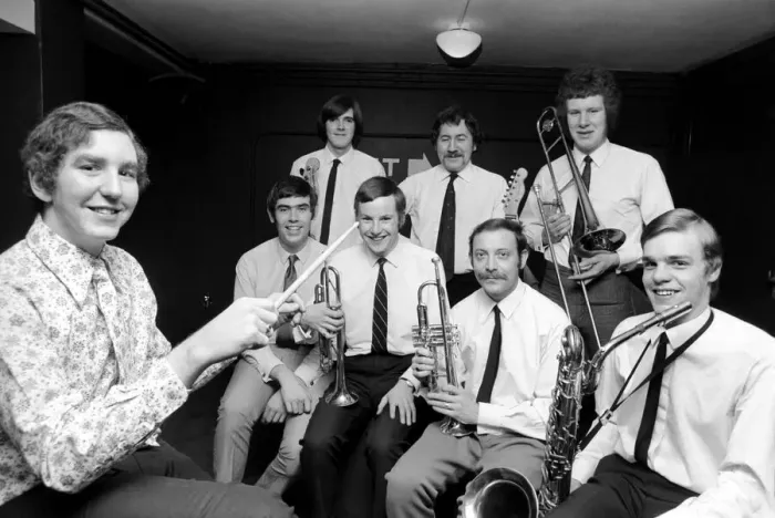 Framed Print : Entertainment Music. 16 year old Andrew Macintosh son of famous band leader Ken
