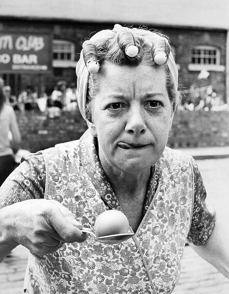Entertainment: Television actress Jean Alexander who plays Hilda Ogden in Coronation