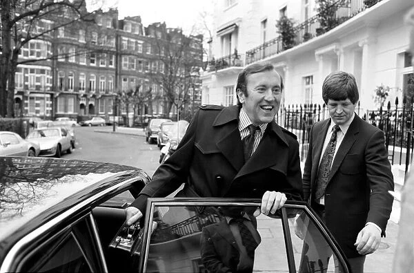 Entertainment: Television. David Frost was off to hold talks 'all over London'
