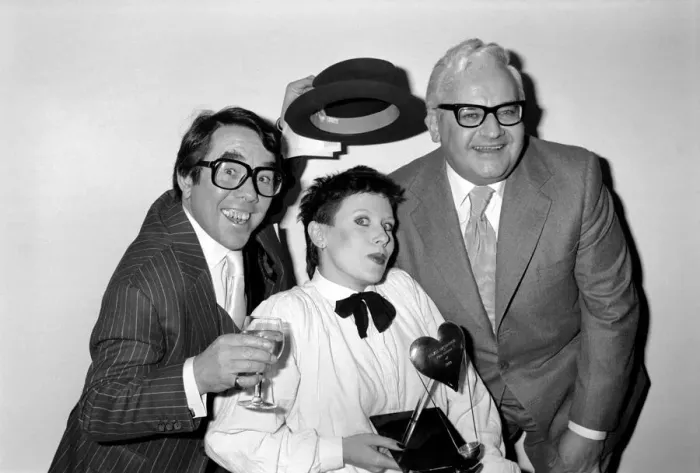 Framed Print : Entertainment: Television: Ronnie Corbett and Ronnie Barker were named Joint Show