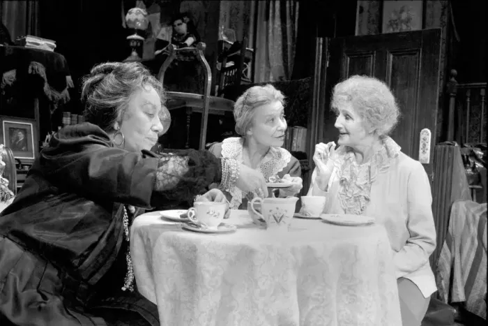 Framed Print : Entertainment theatre: When the play The Old Ladies Framed Print : Entertainment theatre: When the play The Old Ladies