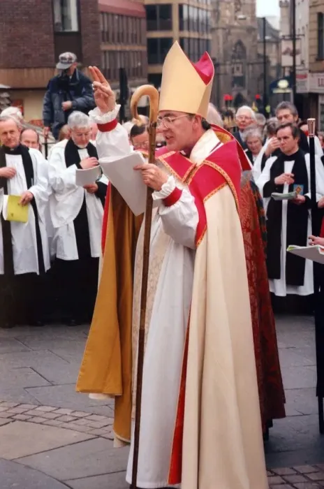 Framed Print : The enthronement of the Bishop of Newcastle, the Right Reverend Martin Wharton